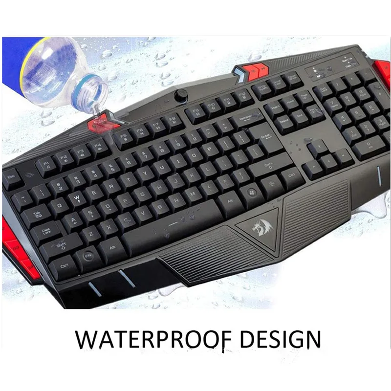 Игровая USB клавиатура REDRAGON Asura K501 7 цветная подсветка 116 стандартных клавиш 8