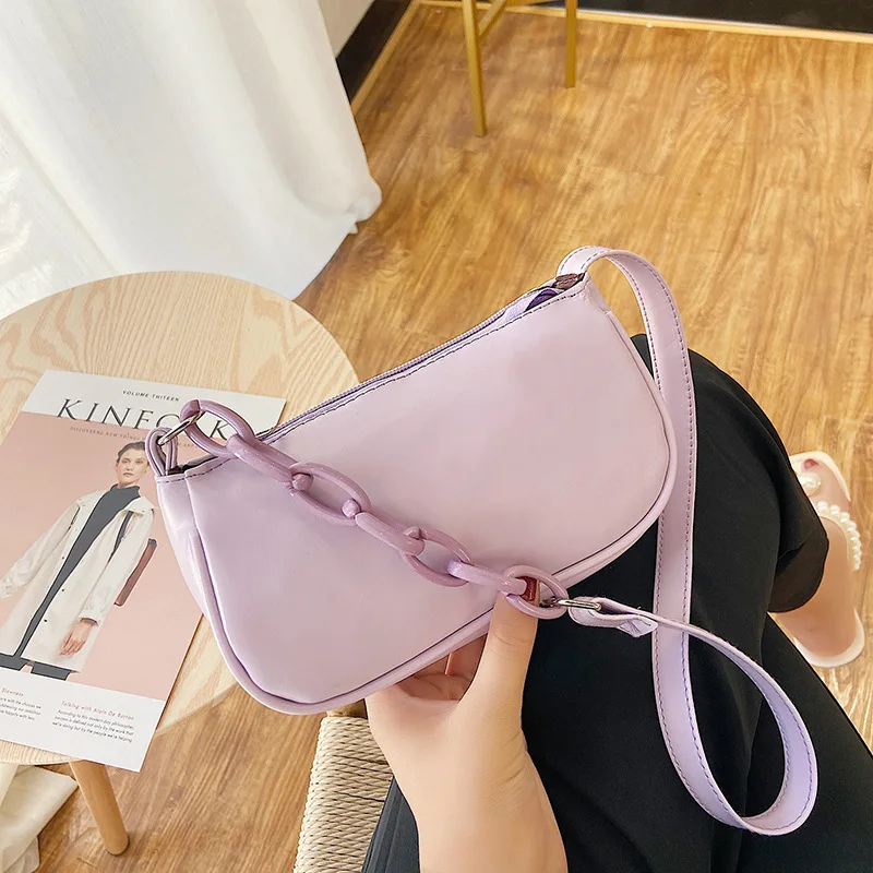 

Solid-colored Women's Bag Under The Bag Girl 2021 Summer New Trend Korean