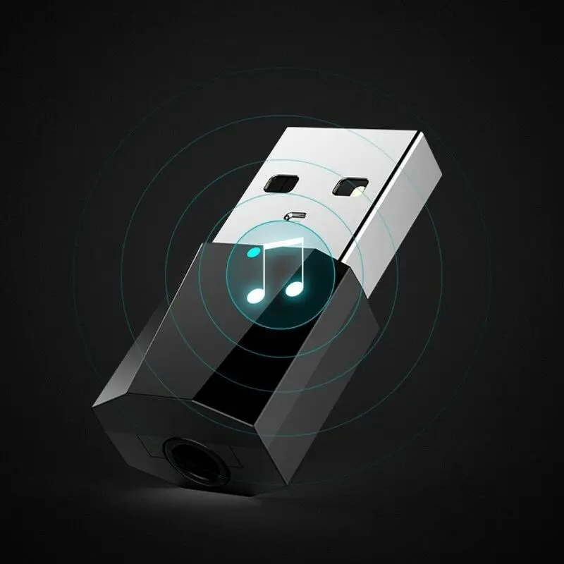 Портативный Bluetooth 3 аудио приемник передатчик мин стерео Bluetooth AUX RCA USB 3,5 мм разъем для ТВ ПК автомобильный комплект беспроводной адаптер