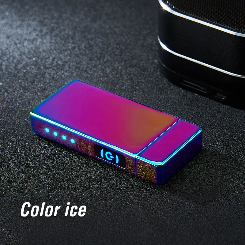 Новинка 2021 зажигалка с двойной дугой USB электрическая плазменная дуговая новинка