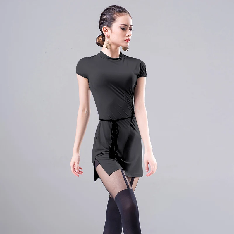 Новинка 2020 женское платье для латинских танцев женская сексуальная одежда с