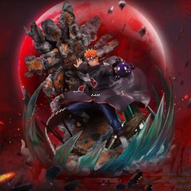 Статуя Наруто 16 дюймов бюст Акацуки чибаку тенсей полноразмерный портрет от боли