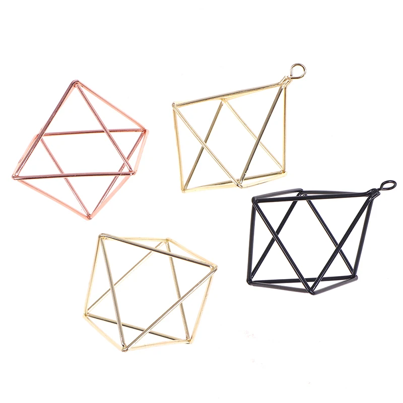 1 шт. новые подвесные плантаторы геометрические качели из кованого железа Tillandsia