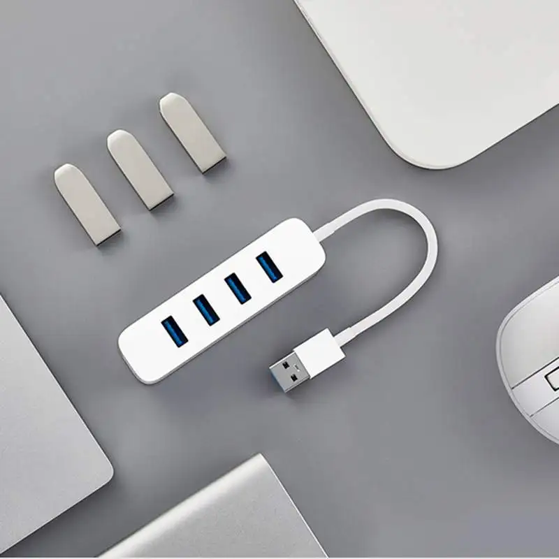 XIAOMI 4 порта USB3.0 концентратор со стоячим блоком питания интерфейс USB удлинитель