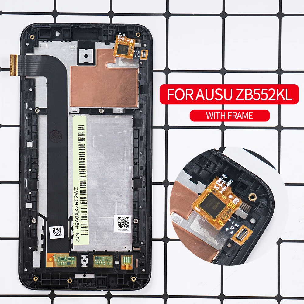 Оригинальный ЖК-дисплей OTMIL для ASUS Zenfone GO ZB552KL сенсорный экран дигитайзер сменный