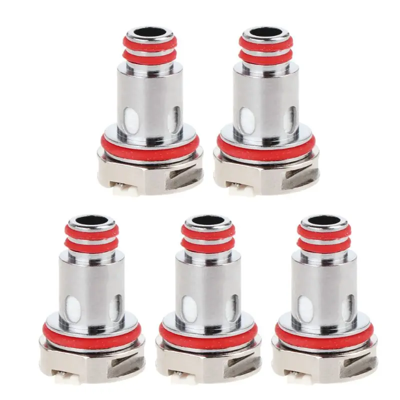 

5Pcs/box Replacement Coils Metal Coil Head 0.3/0.4/0.6/1/1.2Î© for RPM MTL Mesh/Mesh/Triple/SC/Quartz Tank Atomizer