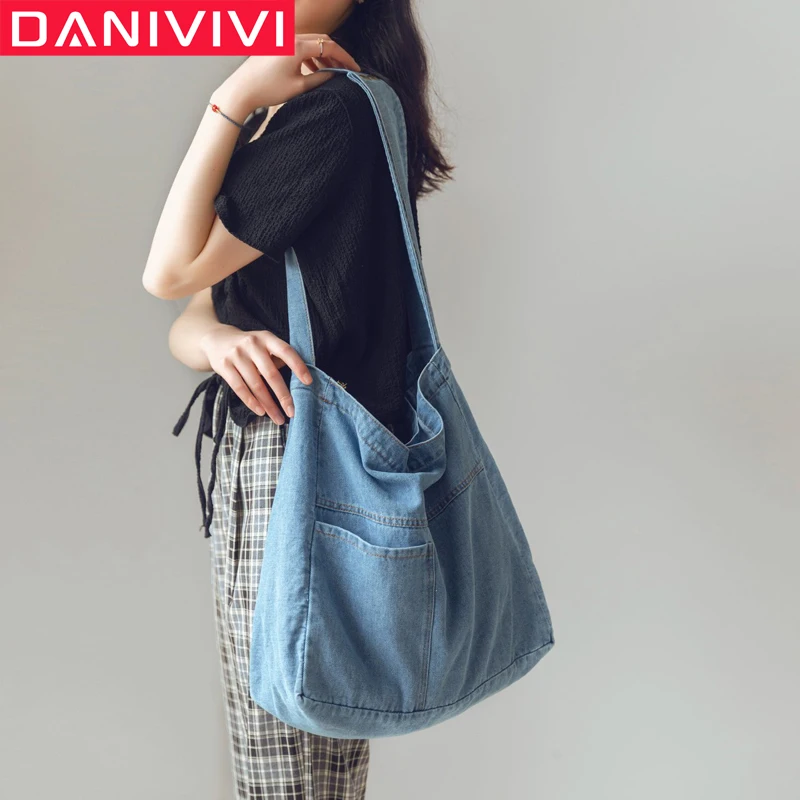 

Повседневные джинсовые сумки для женщин, Сумка через плечо для девочек, женская сумка-мессенджер, джинсовые сумки для женщин, 2021