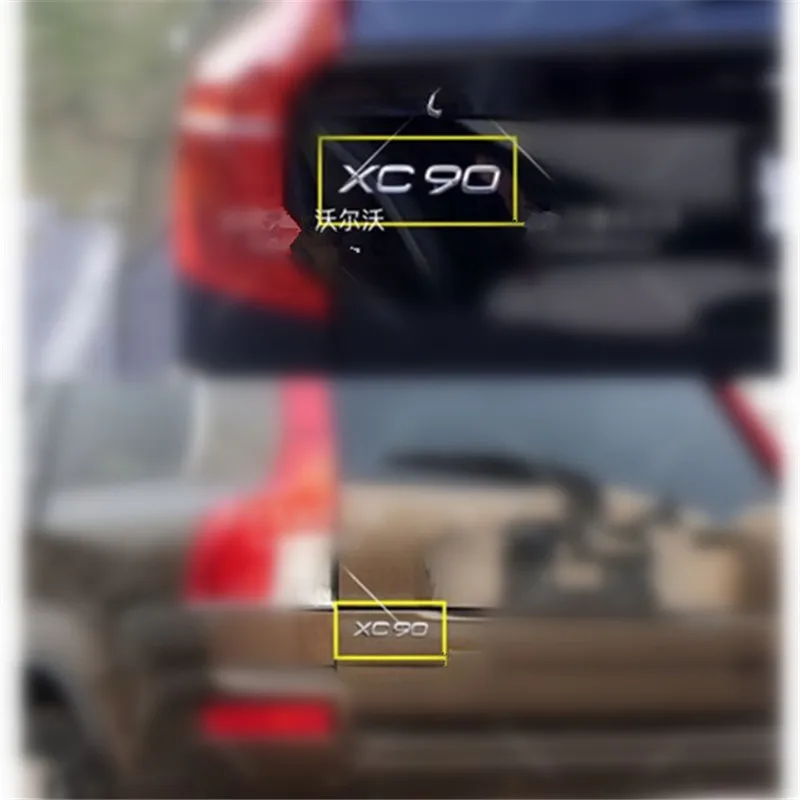 Крышка багажника автомобиля с логотипом из АБС-пластика для VOLVO S60 S60L XC90 XC60 V60 V40 S80