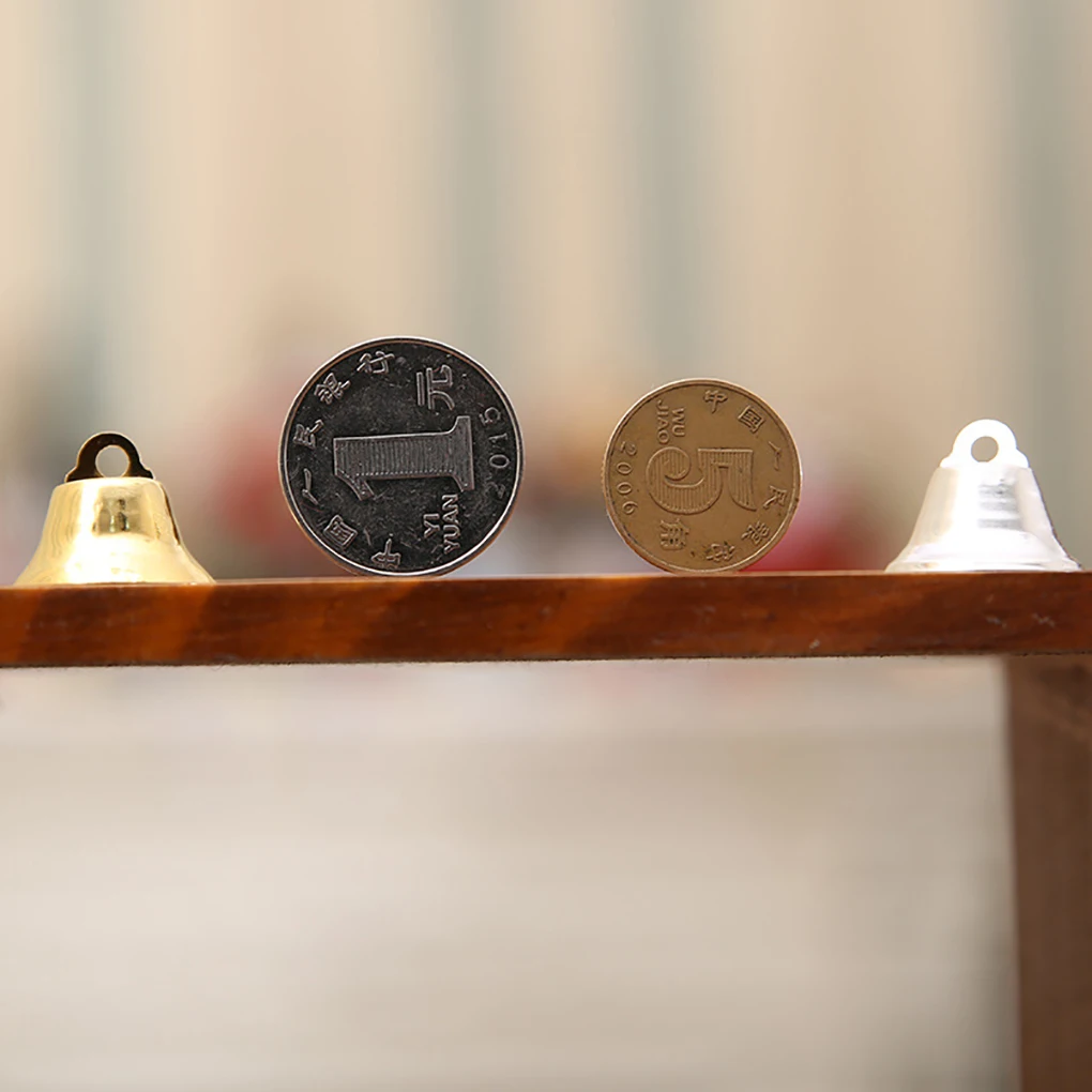 Новинка крутые металлические маленькие колокольчики 10 шт./пакет 2020 праздничные