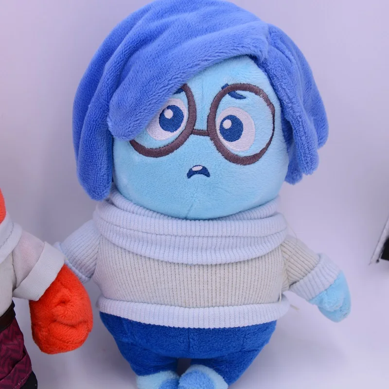 sadness Новая наизнанку плюшевая игрушка фильм Pixar Joy Anger печаль BingBong отвращение и боязнь Кукла Детская Коллекция подарков на день рождения 6 шт - Цвет: sadness
