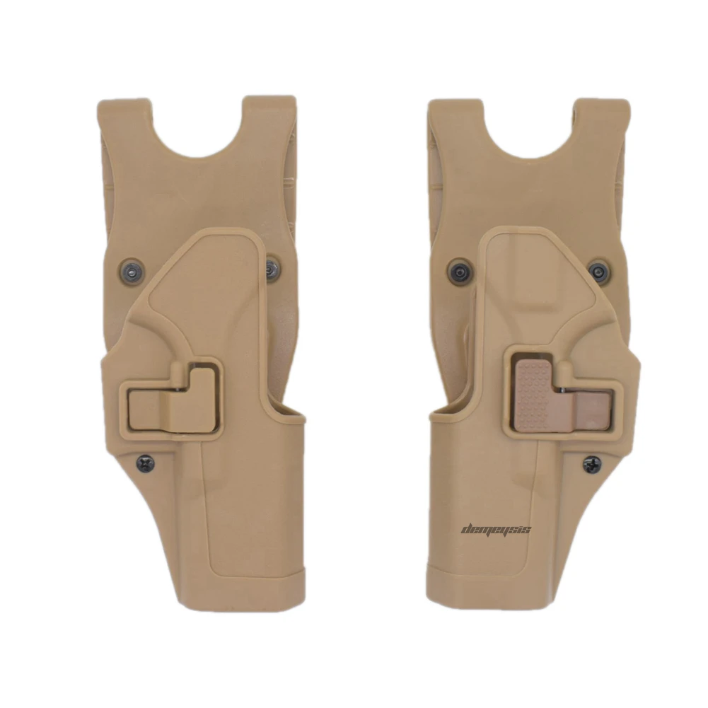 Черный загар левая/правая рука Тактический GLOCK Тактический Пистолет Кобура Подходит GLOCK 17 19 22 23 31 32 RH GLOCK кобура