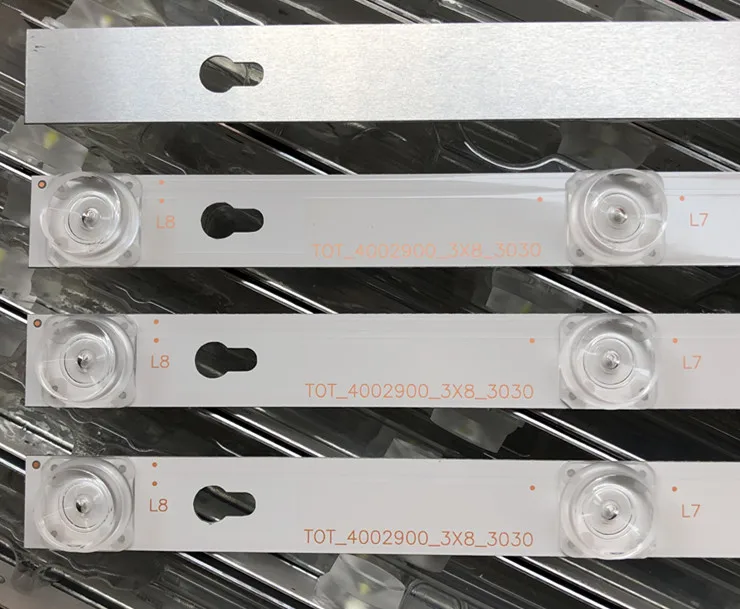 Светодиодная лента для подсветки 8 ламп Toshiba 40d2900 L40F3301B 40A730U 40l2600 L40D2900F YHB 4C LB4008 YH05J