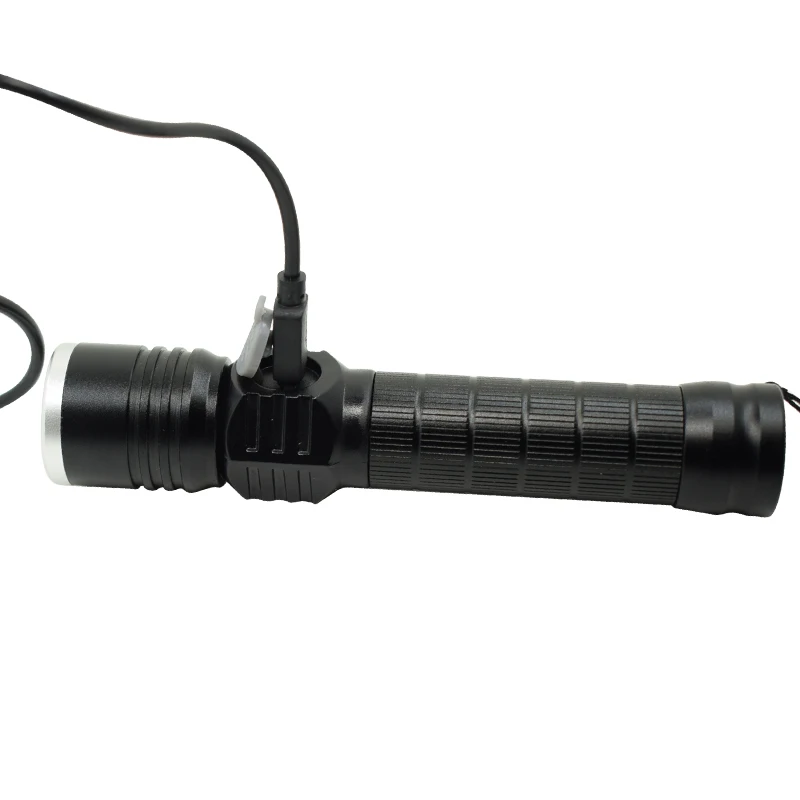 Портативный военный фонарик водонепроницаемый XM-L T6 большой диапазон