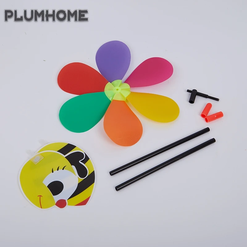 Горячая Распродажа 3D большое животное пчелы ветряная мельница ветра вертушка