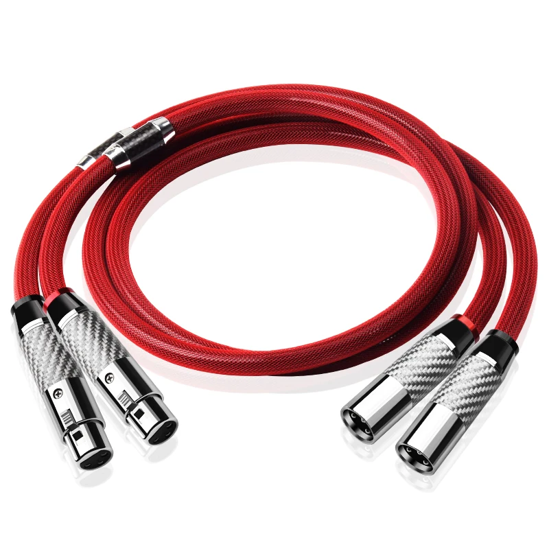 Кабель ATAUDIO Hi-Fi 2XLR 3 контакта разъем XLR усилитель CD DVD-плеер соединительный