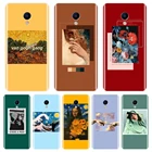 Чехол-накладка для Meizu M2, M3, M5, M6 Note, из мягкого силикона (чехол для телефона), с изображением Ван Гога, с рисунком красного цвета, для Meizu M6, M6S, M6T, M5, M5C, M5S, M3, M3S, M2