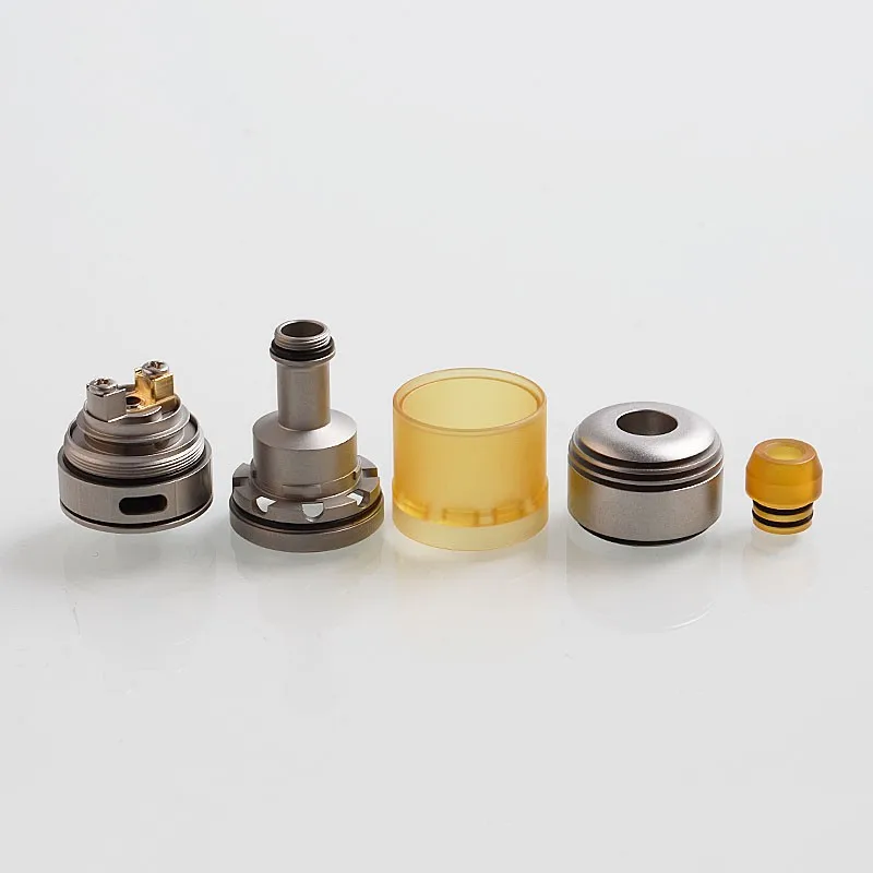 Hussar атласный стиль RTA Rebuildable танк распылитель 22 мм justable нижний поток воздуха Топ