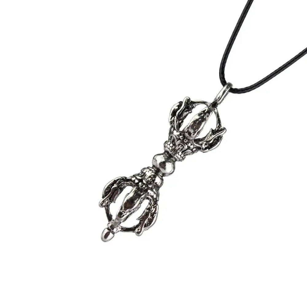 Непальский Тибетский буддизм медный крест Ваджра кулон пестик ожерелье Дордже