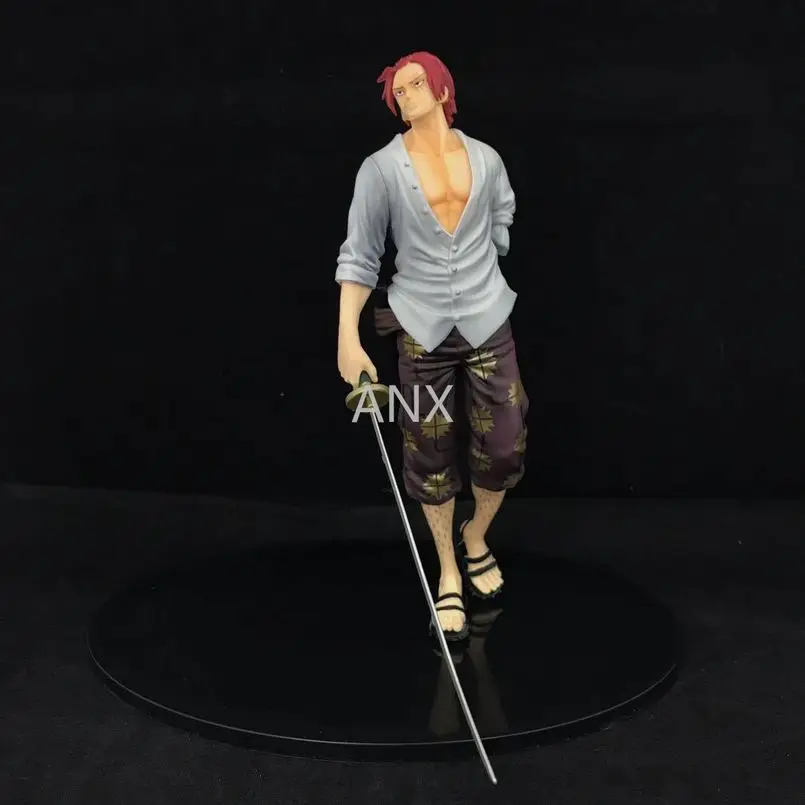 

20CM Anime Akakami no shankusu Figure PVC Action Anime Collection Toys For Children shankusu figure luffy Toys gifts
