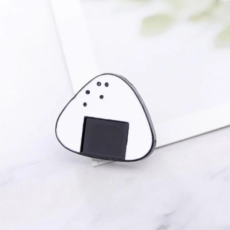 Японская рисовая брошь из шариков милый мультфильм вкусная японская кухня суши