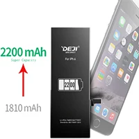 DEJI для iphone 8 батарея с бесплатными инструментами комплект реальная Высокая емкость для iphone 8plus Замена батарей 0 цикл