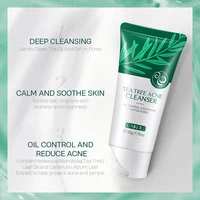 laikou tea tree acne cleansing milk moisturizing cleansing pore cleanser soft and smooth skin