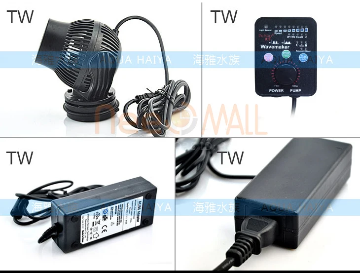 Jebao TW серийный аквариумный волновой производитель TW-10 TW25 TW40 для морских рифов аквариум для растений беспроводной контроль