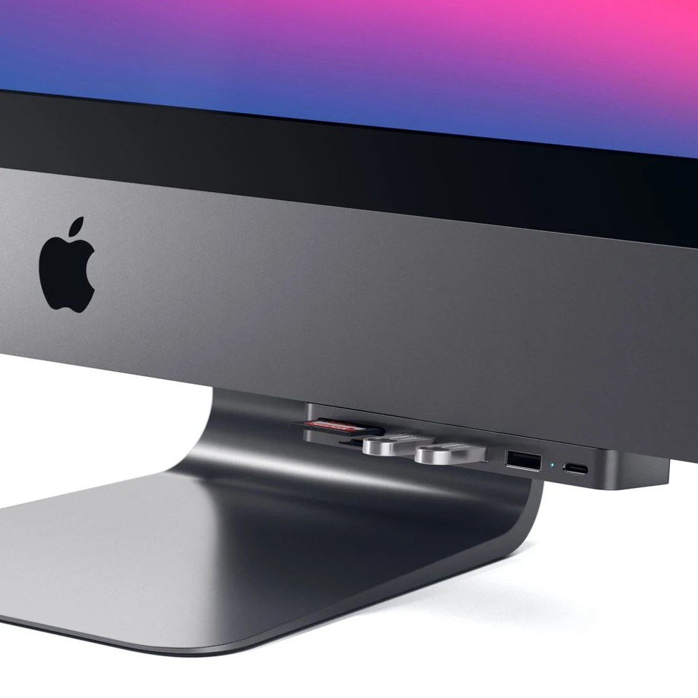 USB-концентратор Satechi Aluminum Type-C Clamp Hub Pro для iMac и | Компьютеры офис