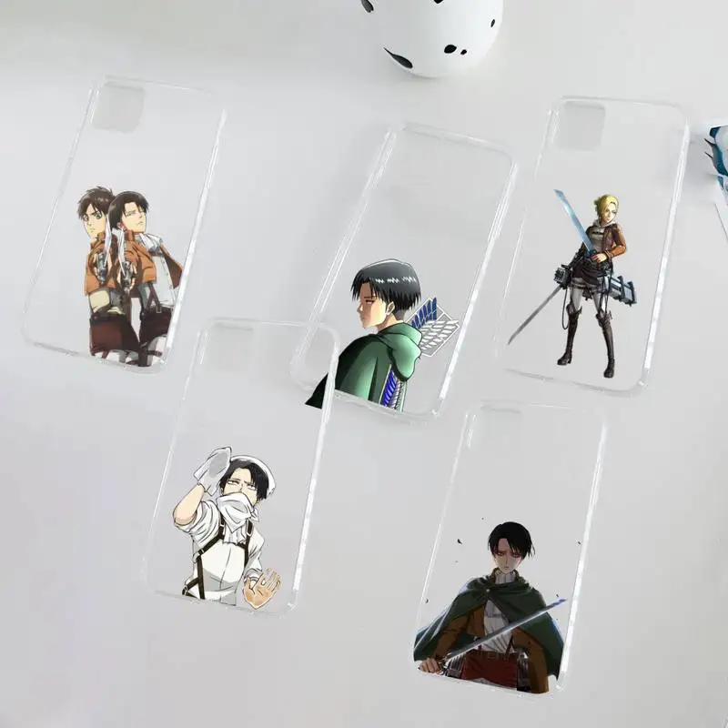

attack on titan Phone Case Clear Transparent for iPhone 11 12 13 mini pro XS MAX 8 7 6 6S Plus X 5S SE XR 2020