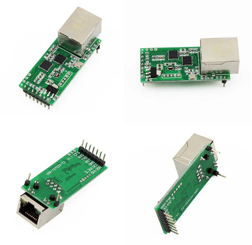 Флюоресцентный модуль последовательного преобразователя Ethernet Серийный UART TTL в - Фото №1