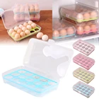 1 шт., пластиковый контейнер для яиц, 15 яиц