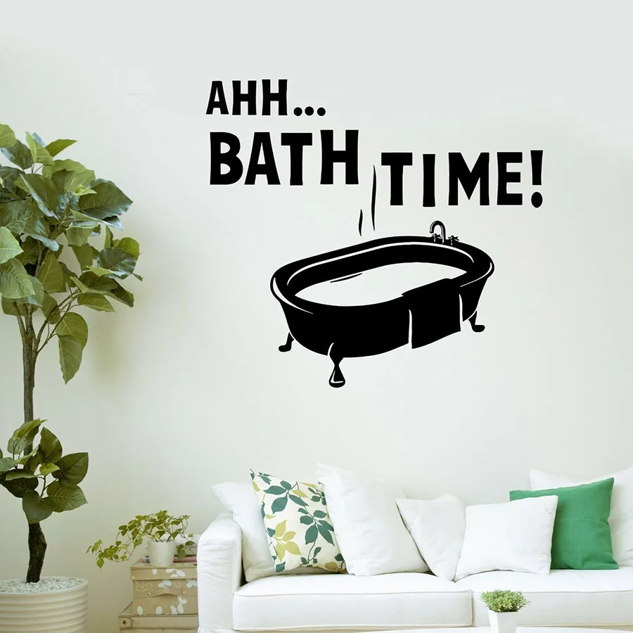 Наклейка на стену в ванную водонепроницаемая виниловая наклейка окно для