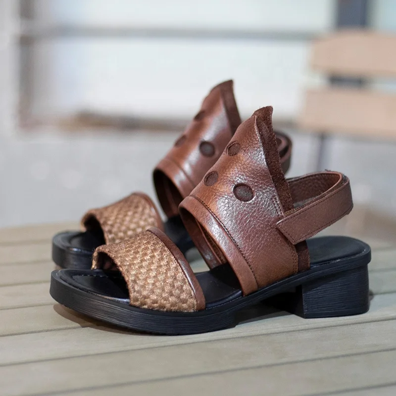 

Sandals For Women 1 Piece Summer Low Heel LadIes Shoes Women Sandals