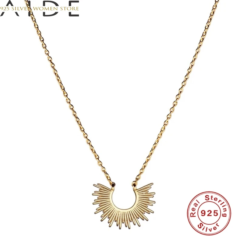 

AIDE Ins Cross Necklace For Women 2020 Silver 925 Jewelry Necklace Charms Chains For Jewelry Choker Bijoux Femme #8.5