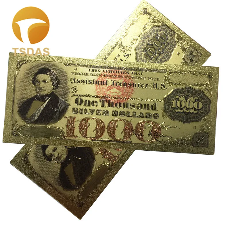 10 шт./партия банкноты из золота 1878 к США | Дом и сад