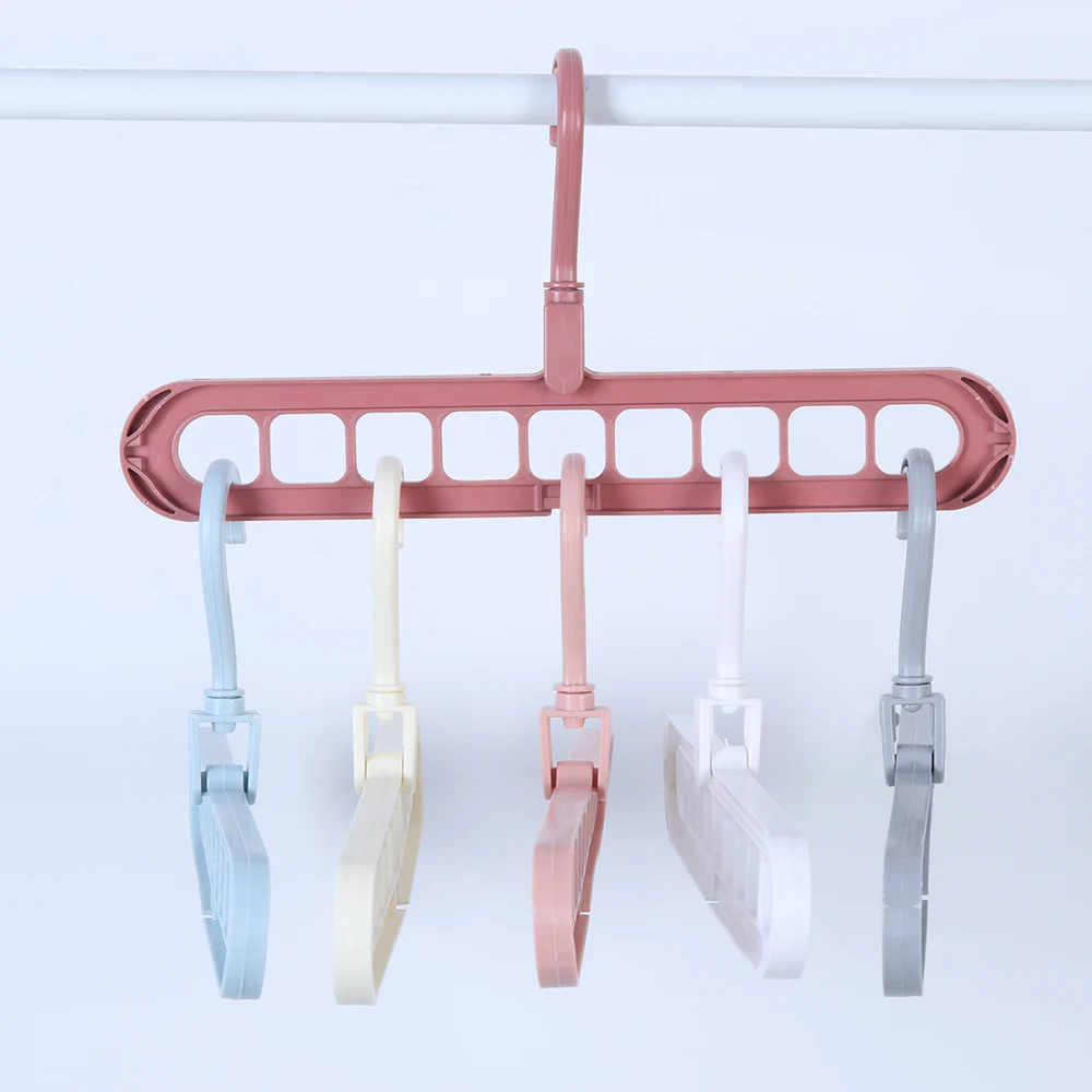9 отверстие вешалки для одежды многопортовое Поддержка круг сушки