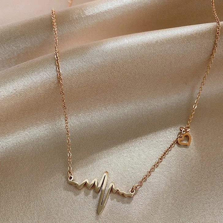 Простой Винтажный стиль Мини Подвеска с молнией ожерелье для женщин креативные