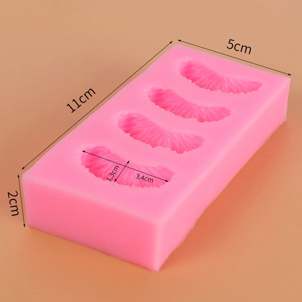 4 отверстия очищенные оранжевые формы антипригарные силиконовые для торта