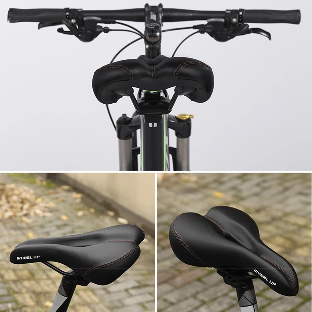 

WHeel UP bicycle shock-absorbing hollow seat cushion saddle soft and comfortable mountain bike road bike bicycle seat cushion