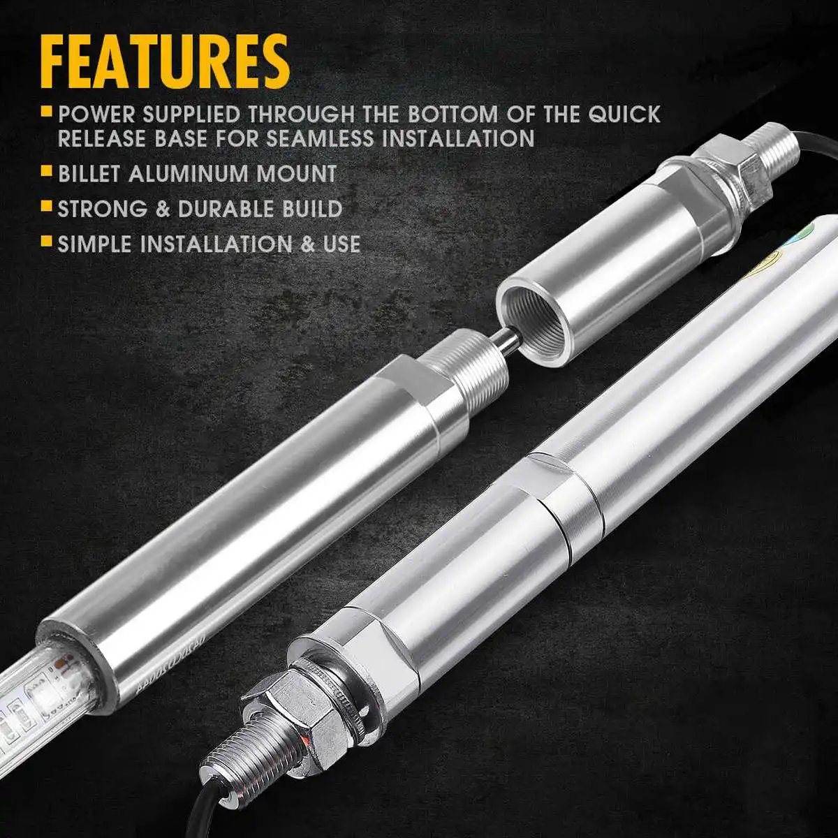 Светодиодсветильник антенна 12 В футов защитный фонарь для стойки с светодиодный