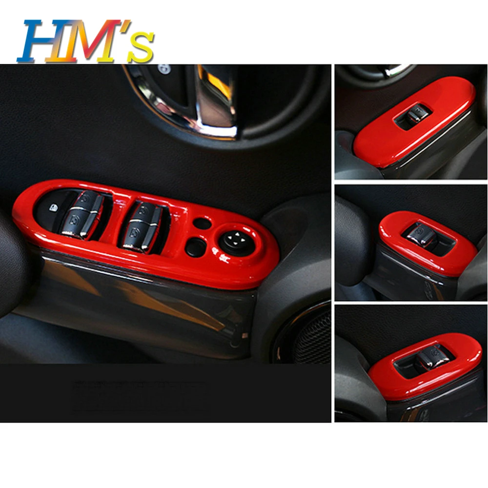 Для MINI Cooper F55 Дверь Окно Стекло подъемник переключатель панель декоративная