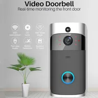 Видеодомофон Tuya, 1080P, Wi-Fi, умный дверной звонок, камера безопасности с пассивным инфракрасным датчиком движения, двухсторонний домофон, Alexa, д...