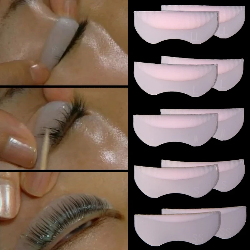 5 пар силиконовых завивки корня лифтинг накладные ресницы щит Pad | Красота и