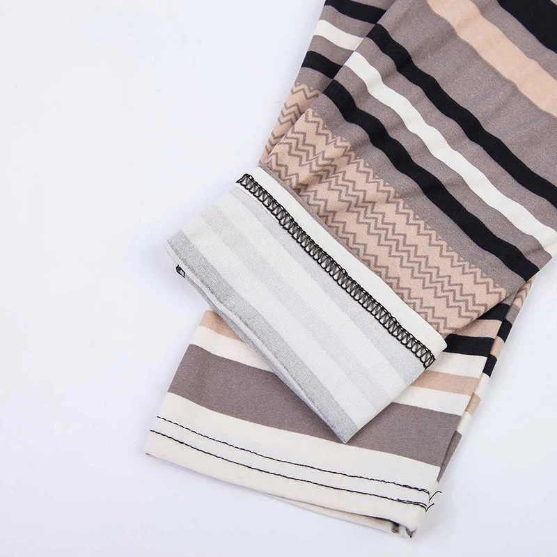 

INDJXND Woman Fitness Leggings Elastic Stripes Leggins Workout Slim Fit Women Pants Trousers Leggings Fitness Women Legging Hot