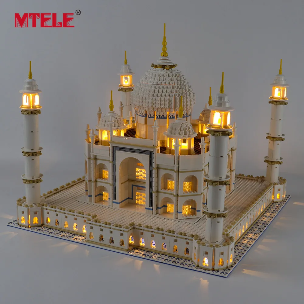 Набор светодиодсветильник льников YEABRICKS для 10256 тадж-махал в комплект не входит