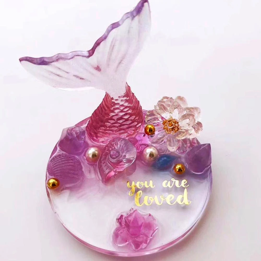 Прозрачные силиконовые эпоксидные украшения подвесные Агатовые формы для