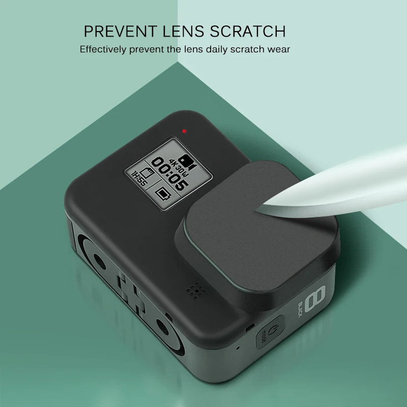 Защитная крышка для экшн-камеры Go Pro 8 аксессуары Пыленепроницаемая объектива GoPro