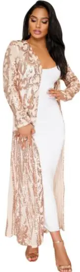 Женская Длинная блузка с вышивкой и блестками в стиле Харадзюку | одежда