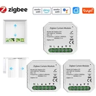 Модуль переключателя для штор Tuya ZigBee 3,0 Tuya Smart Life для рольставней, двигателя для Alexa, Google Home, приложения сделай сам