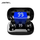 Беспроводные наушники TWS, Bluetooth 5,0, LED дисплей, микрофон, стереонаушники 9D Hi-Fi, спортивные водонепроницаемые наушники, гарнитура